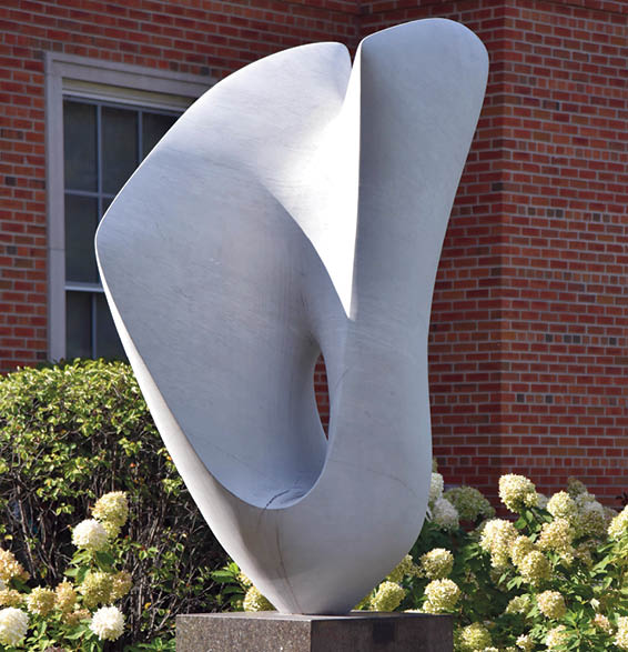 John Starks/jstarks@dailyherald.com Public art at Deerfield Village Hall at 850 Waukegan Road in Deerfield 