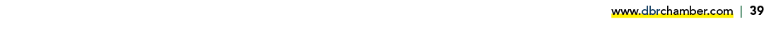 www.dbrchamber.com | 39