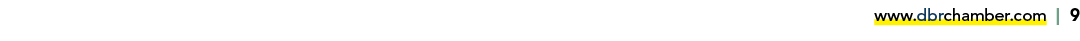 www.dbrchamber.com | 9