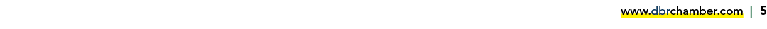 www.dbrchamber.com | 5