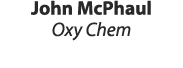 John McPhaul Oxy Chem