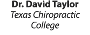Dr. David Taylor Texas Chiropractic College