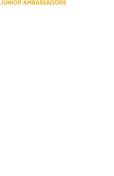 Junior Ambassadors The Junior Ambassador Program consists of 30 exceptional Deer Park High School juniors and seniors...