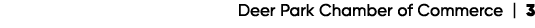 Deer Park Chamber of Commerce | 3
