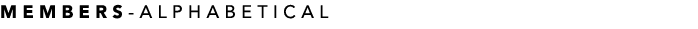 members alphabetical