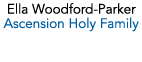 Ella Woodford Parker Ascension Holy Family 