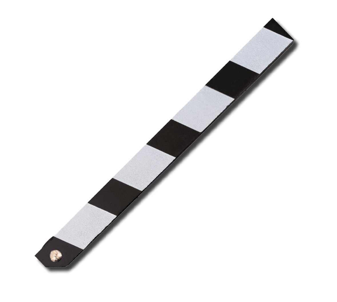 movie clapper board open, isolated white background