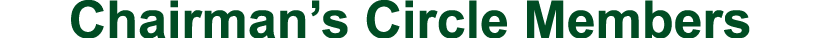 Chairman’s Circle Members