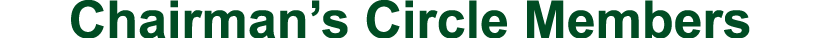 Chairman’s Circle Members