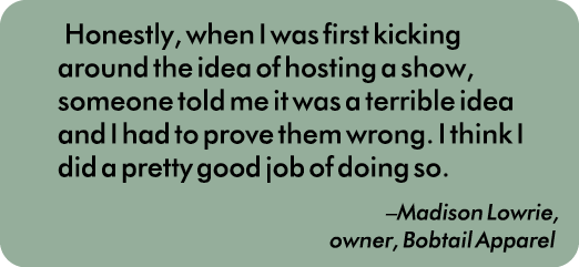 Honestly, when I was first kicking around the idea of hosting a show, someone told me it was a terrible idea and I ha...