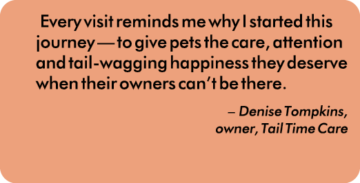 Every visit reminds me why I started this journey — to give pets the care, attention and tail wagging happiness they ...