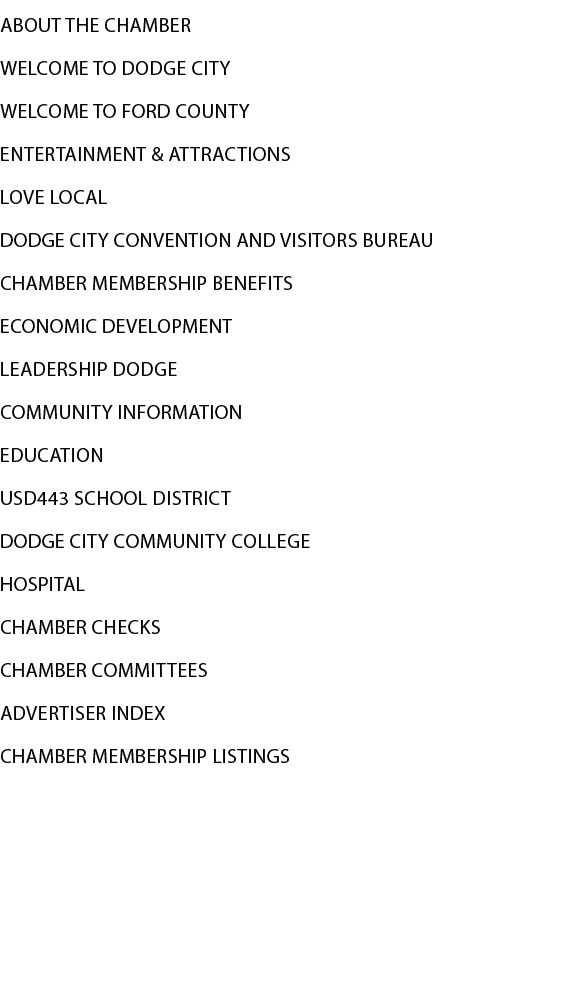 DODGE CITY Community Profile and Membership Directory 2023