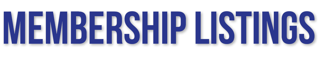 Membership Listings