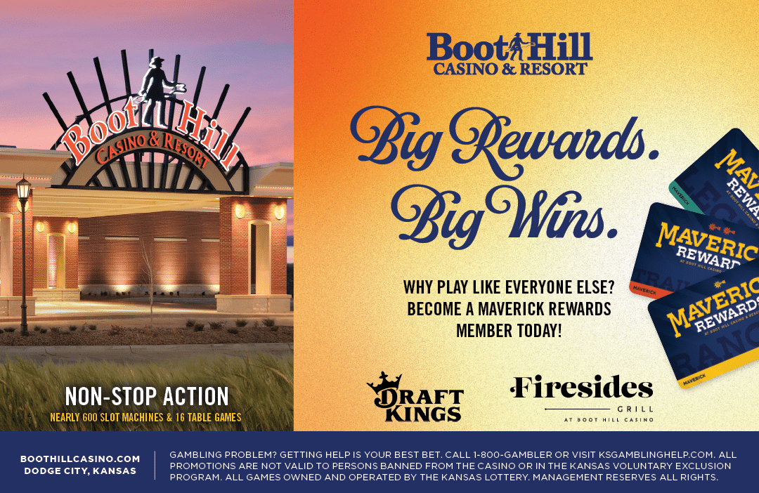A sign advertises a casino resort with a big rewards program. AI generated content