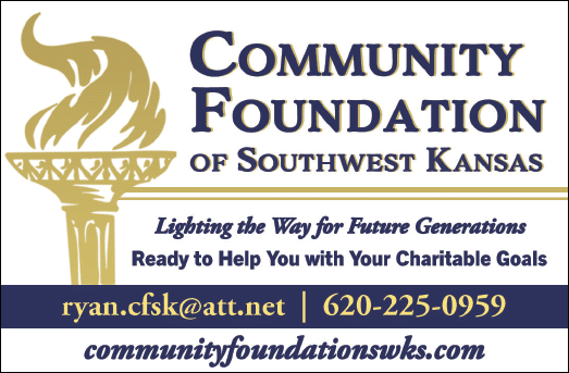 A logo for the Community Foundation of Southwest Kansas. AI generated content