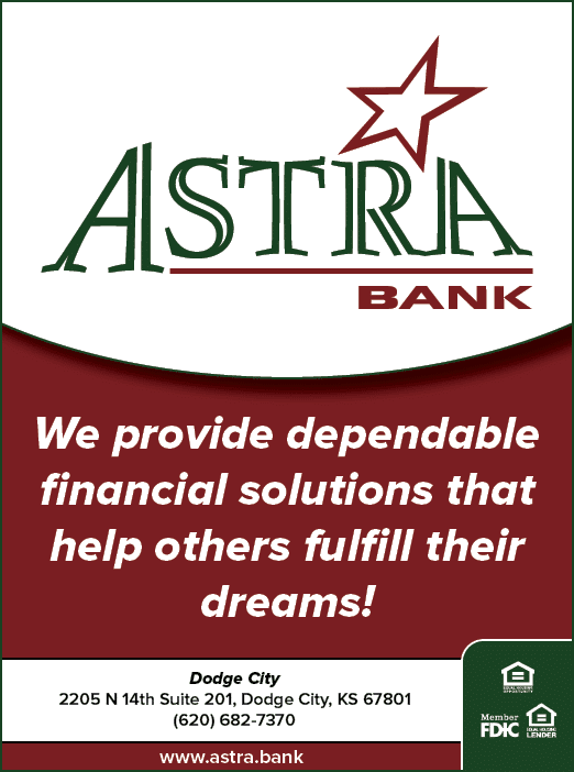 A red and white advertisement for Astra Bank. AI generated content