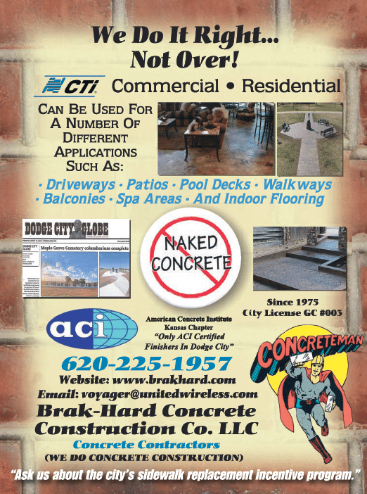 A flyer advertises a construction company, featuring a brick wall and a nude figure. AI generated content
