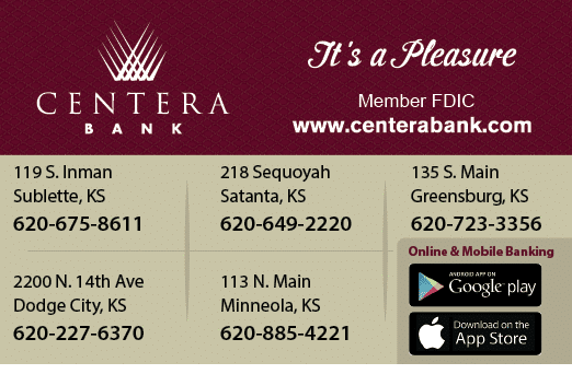 A business card for Centera Bank lists the bank's location and phone numbers. AI generated content