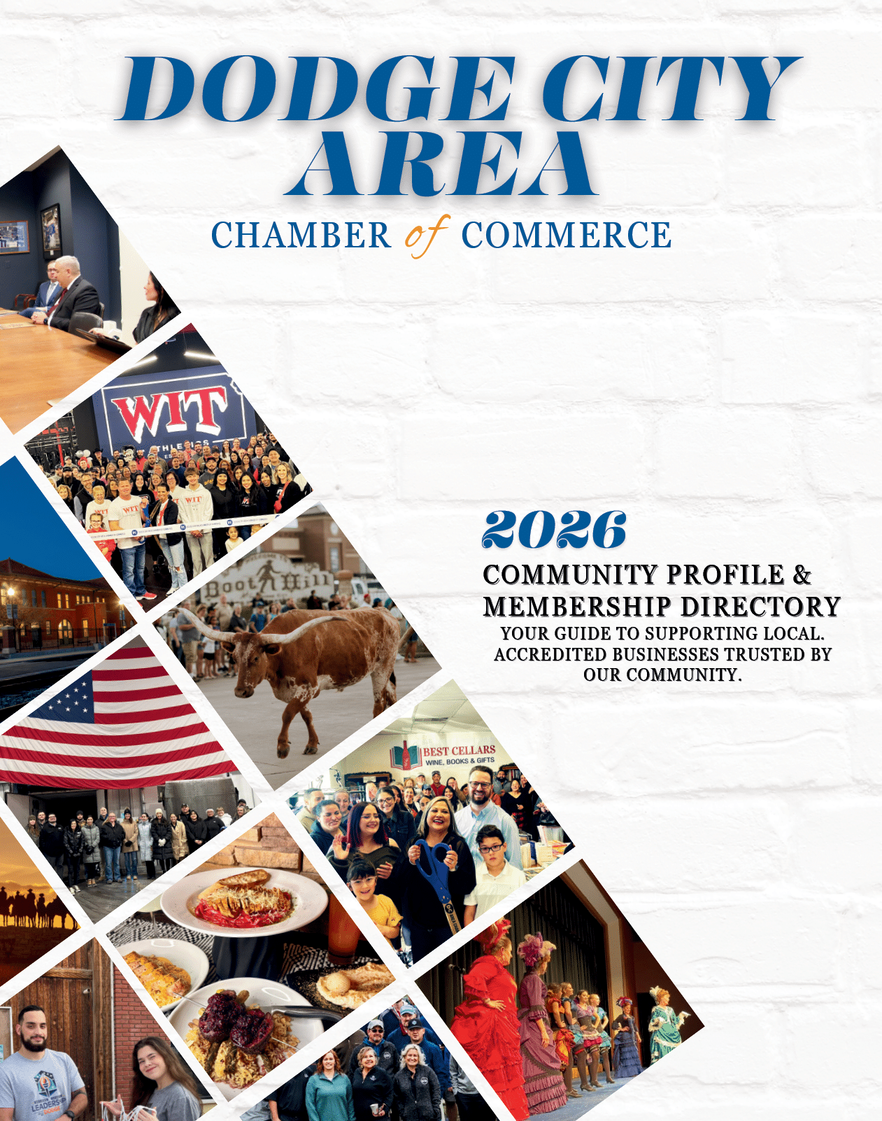 A poster advertising the Chamber of Commerce in Fargo, North Dakota. AI generated content