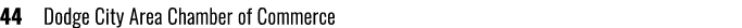 44 Dodge City Area Chamber of Commerce