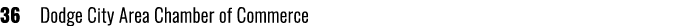 36 Dodge City Area Chamber of Commerce