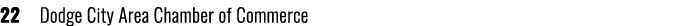 22 Dodge City Area Chamber of Commerce