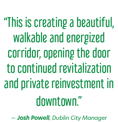 “This is creating a beautiful, walkable and energized corridor, opening the door to continued revitalization and priv...