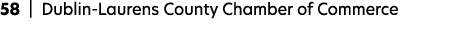 58 | Dublin Laurens County Chamber of Commerce