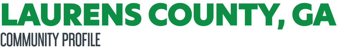 LAURENS COUNTY, GA Community Profile