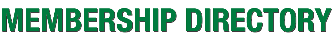 MEMBERSHIP DIRECTORY
