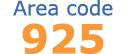 Area code 925