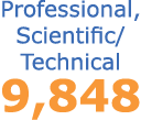 Professional, Scientific/Technical 9,848