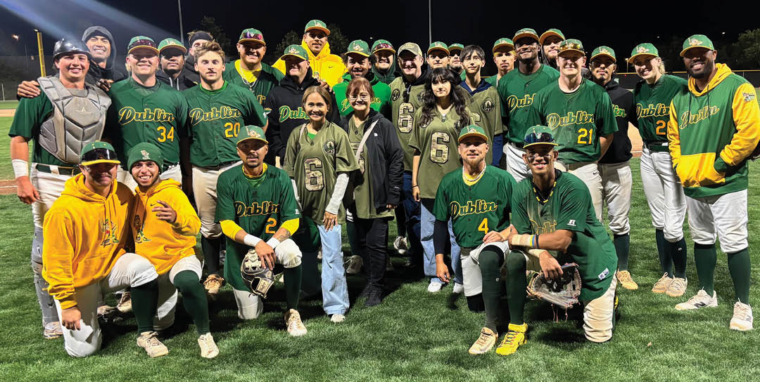 Baseball team posing for a photo. AI generated content