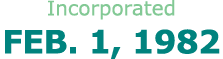 Incorporated Feb. 1, 1982