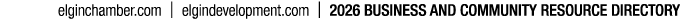 elginchamber.com | elgindevelopment.com | 2026 BUSINESS AND COMMUNITY RESOURCE DIRECTORY