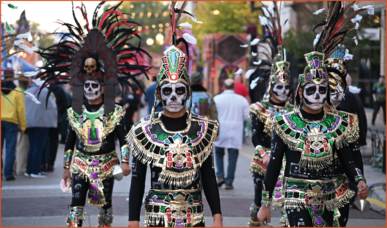 Nightmare on Chicago Street in Downtown Elgin on Saturday, October. 19, 2024