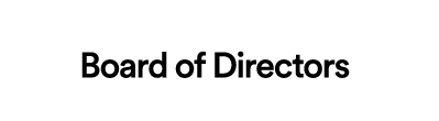  Board of Directors
