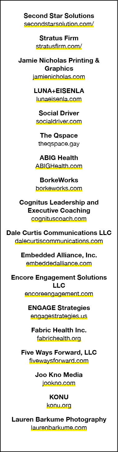 Second Star Solutions secondstarsolution.com/ Stratus Firm stratusfirm.com/ Jamie Nicholas Printing & Graphics jamien...