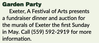 Garden Party Exeter, A Festival of Arts presents a fundraiser dinner and auction for the murals of Exeter the first S...