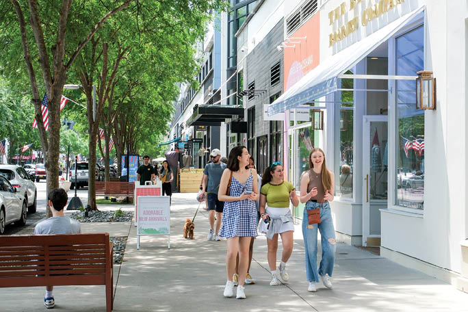 Mosaic District in Fairfax, Virginia