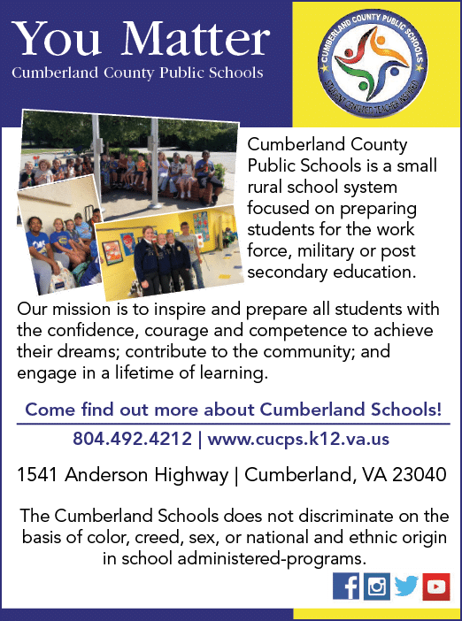 A flyer for Cumberland County Public Schools. AI generated content