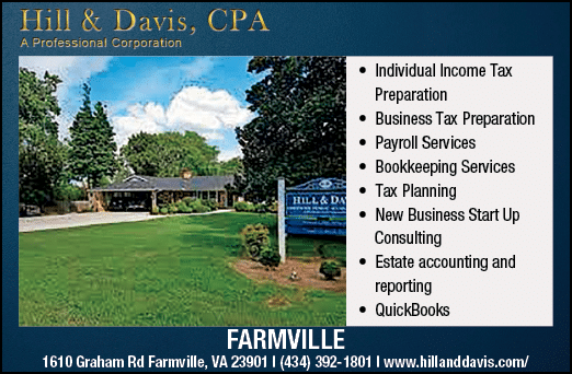 A sign for Hill & Davis CPA advertises their services. AI generated content