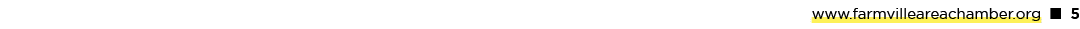 www.farmvilleareachamber.org ■ 5 