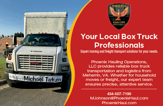 A white truck with a sign on the back that says “Your Local Box Truck Professionals". AI generated content