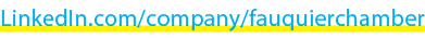 LinkedIn.com/company/fauquierchamber