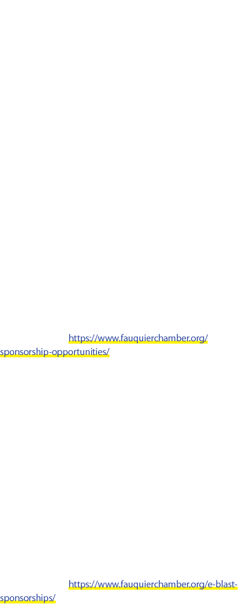 Event Sponsorship Opportunities GROW YOUR RELATIONSHIPS We all know that networking is one of the most effective ways...