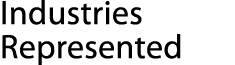 Industries Represented