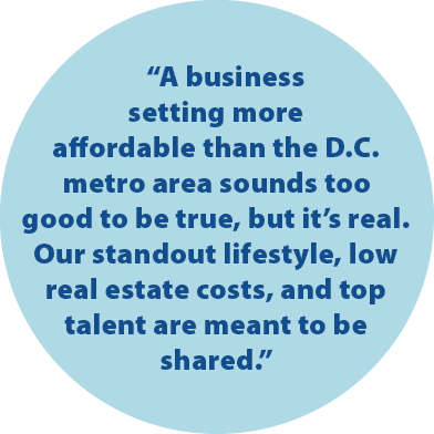 “A business setting more affordable than the D.C. metro area sounds too good to be true, but it’s real. Our standout ...