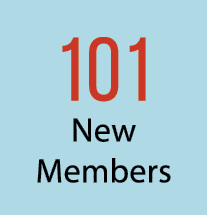101 New Members