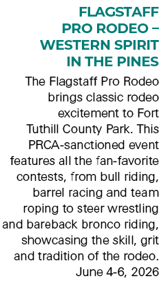 Flagstaff Pro Rodeo – Western Spirit in the Pines The Flagstaff Pro Rodeo brings classic rodeo excitement to Fort Tut...